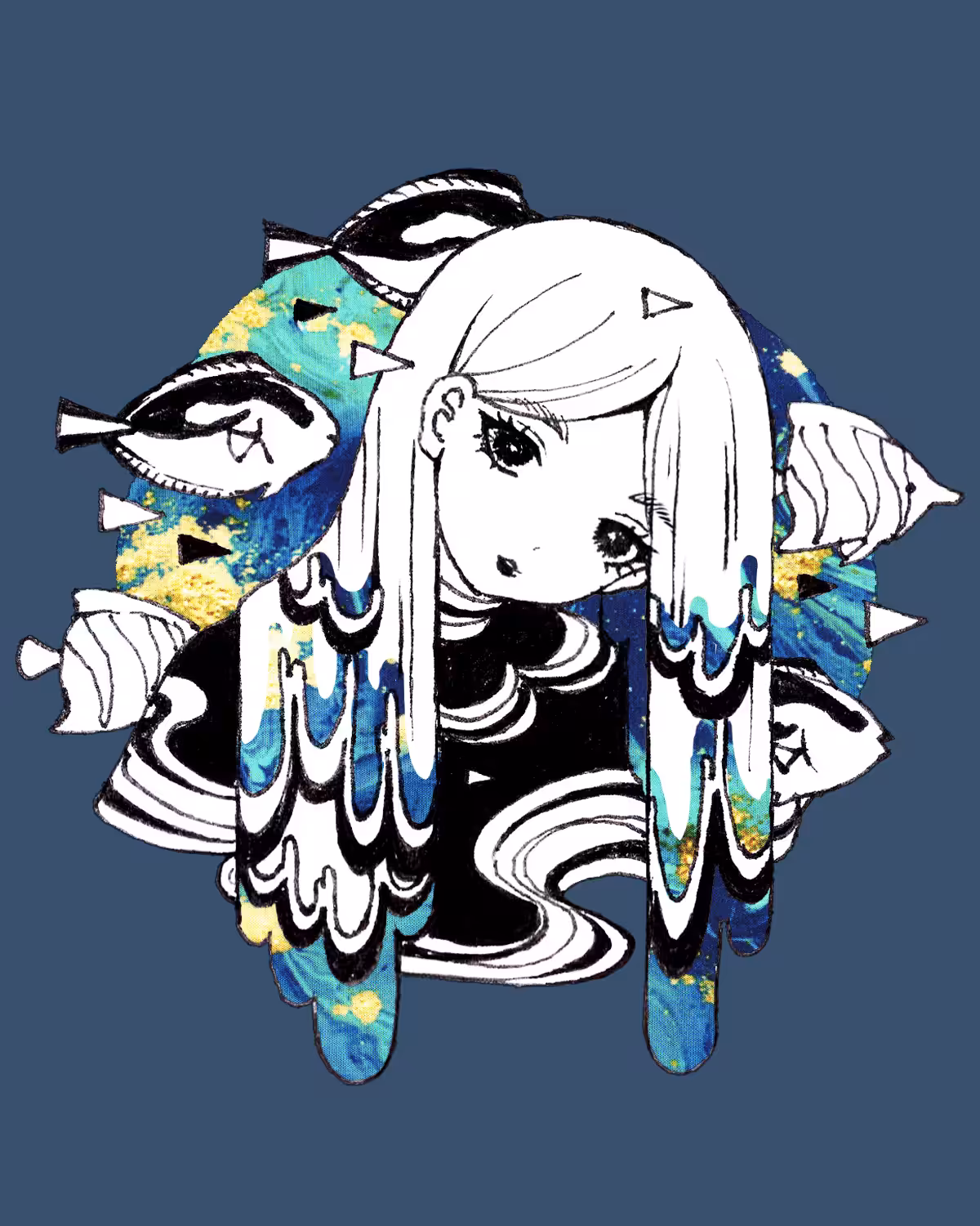 Ocean marble #02