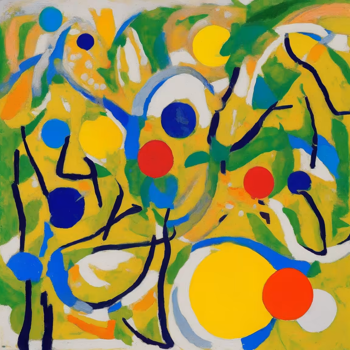 Elemental effortless study of semi-abstract natural landscapes #30