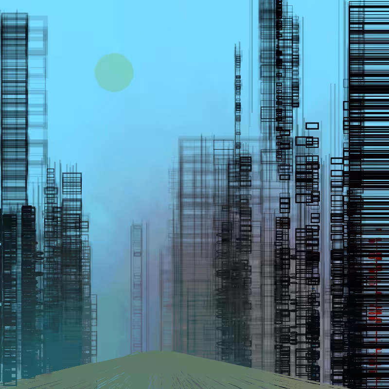 Contemporary building sketches #69