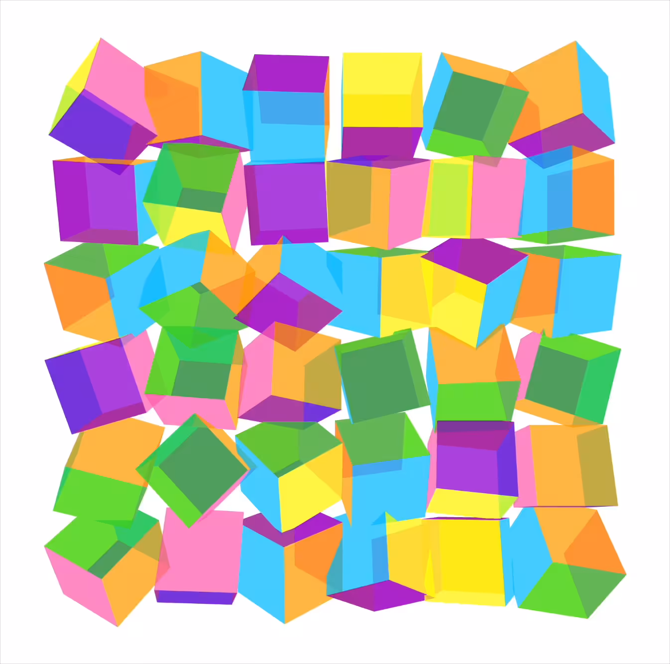 542 (wall o cubes)