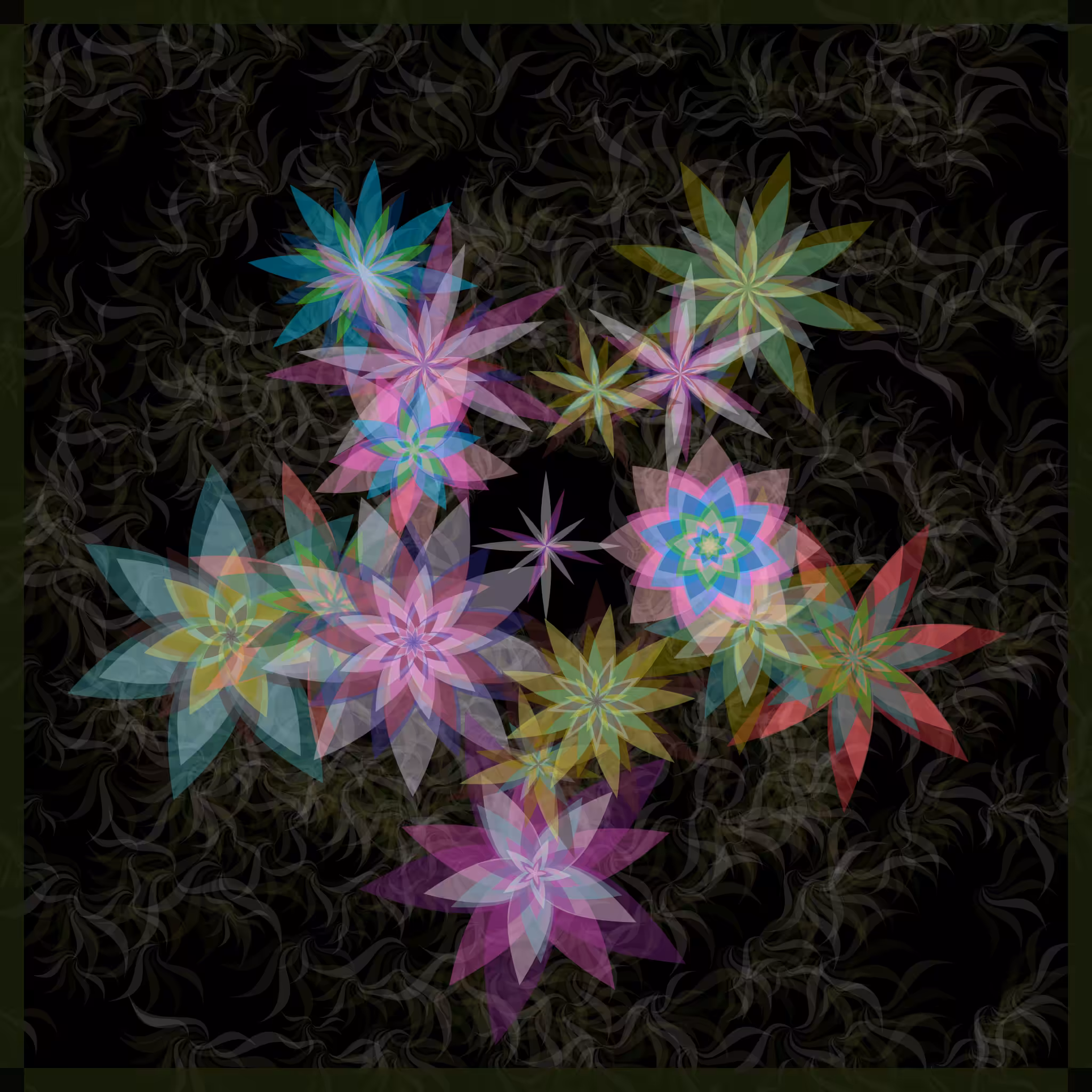 Bezier Garden #84