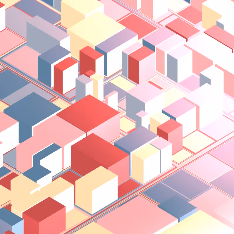 Geometric city #127