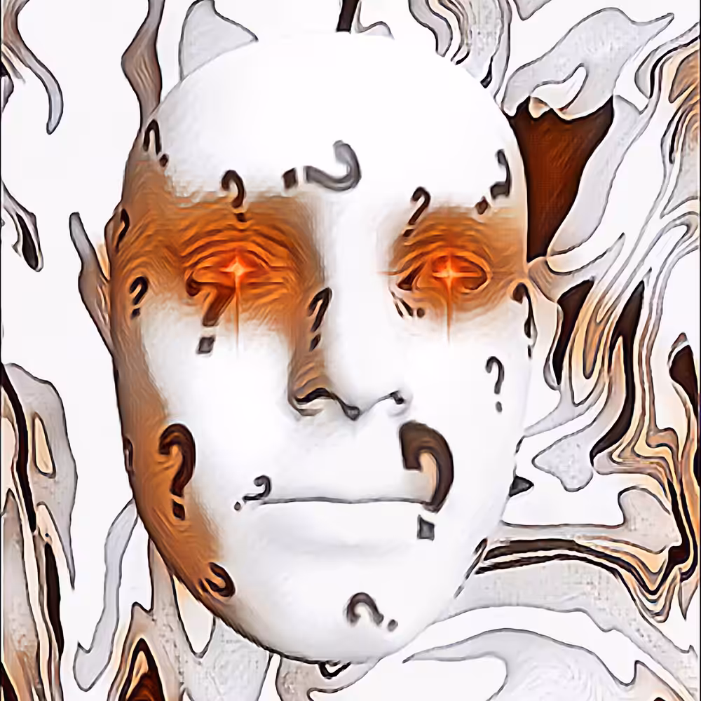Question face