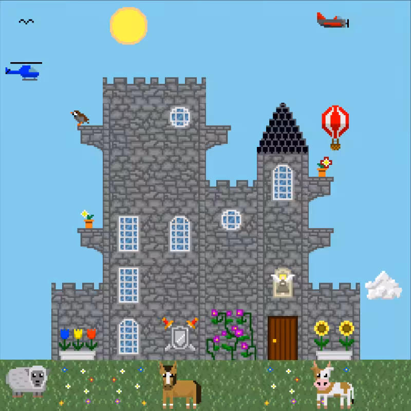 2D Mansion #9