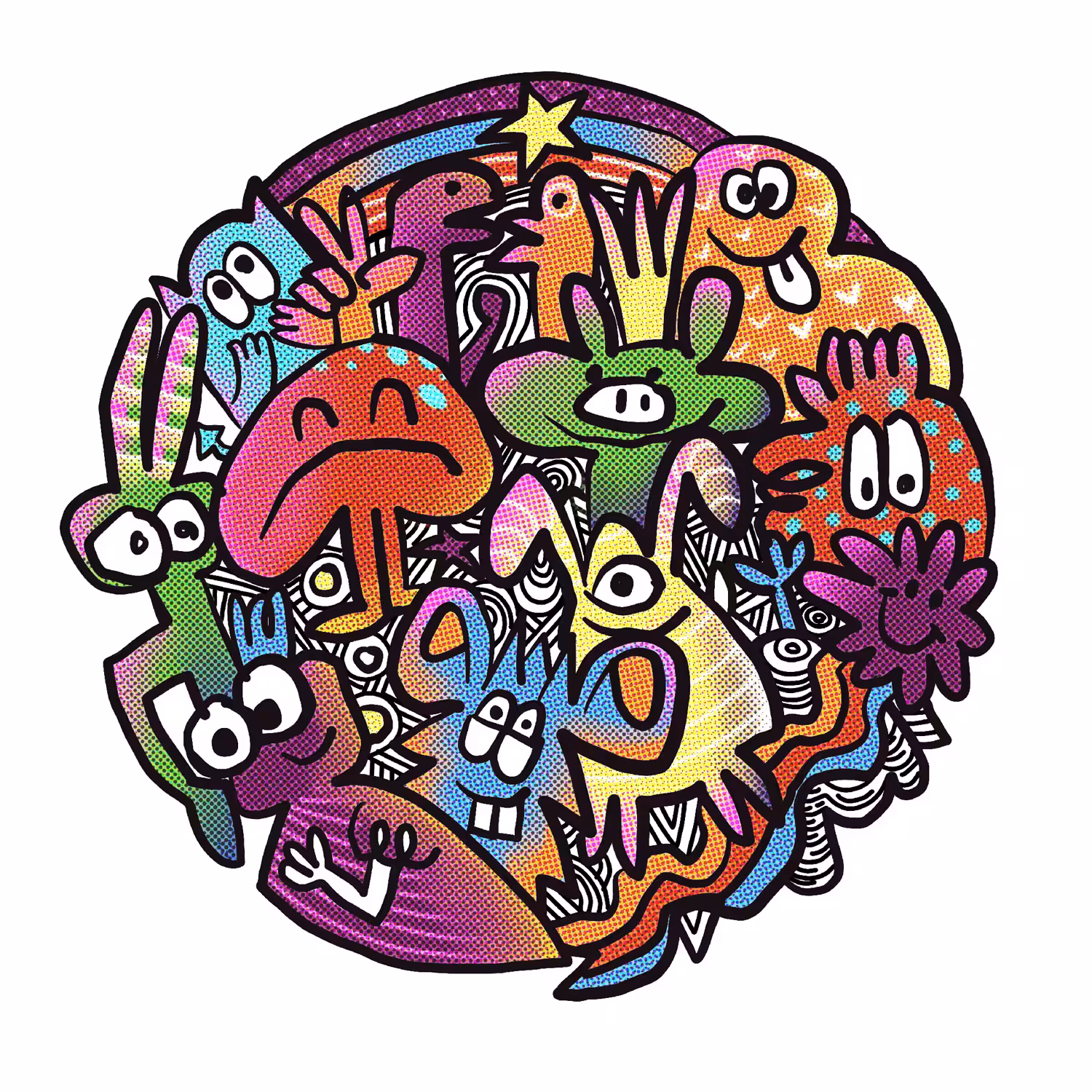 A Doodle I Drew on my iPad "CIRCLE"