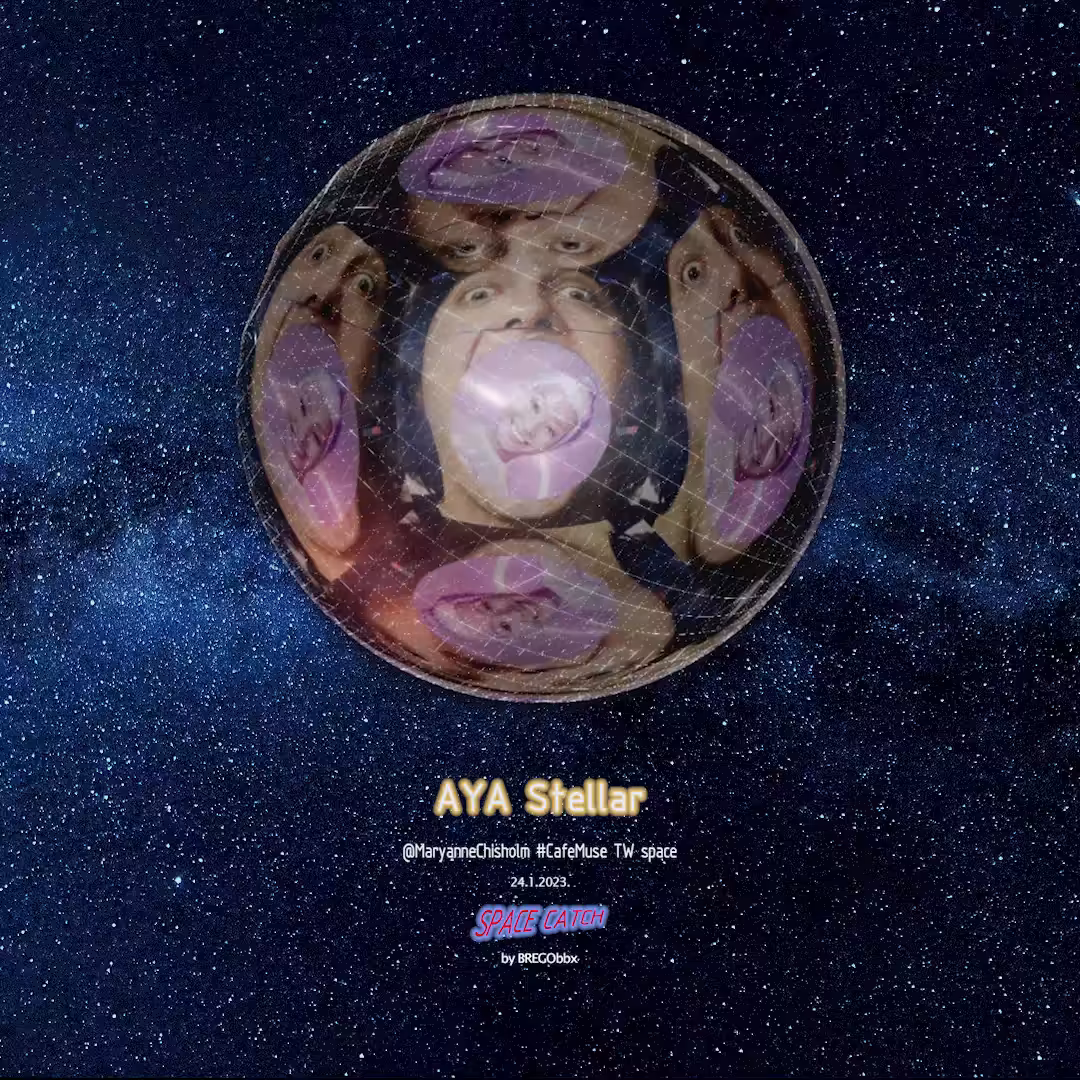 AYA Stellar @MaryanneChisholm #CafeMuse Tweeter space 24.1.2023. - Music Space Catch