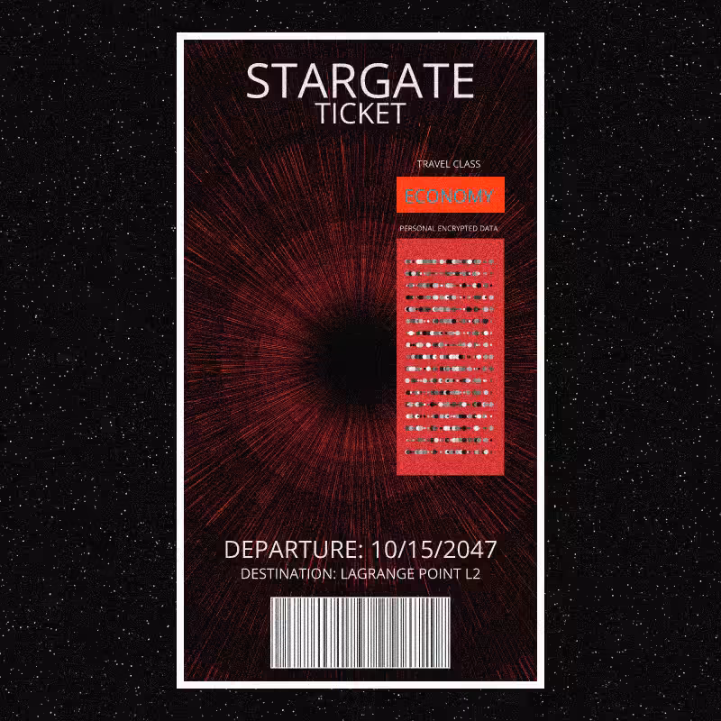 Stargate Ticket | Reboot #50