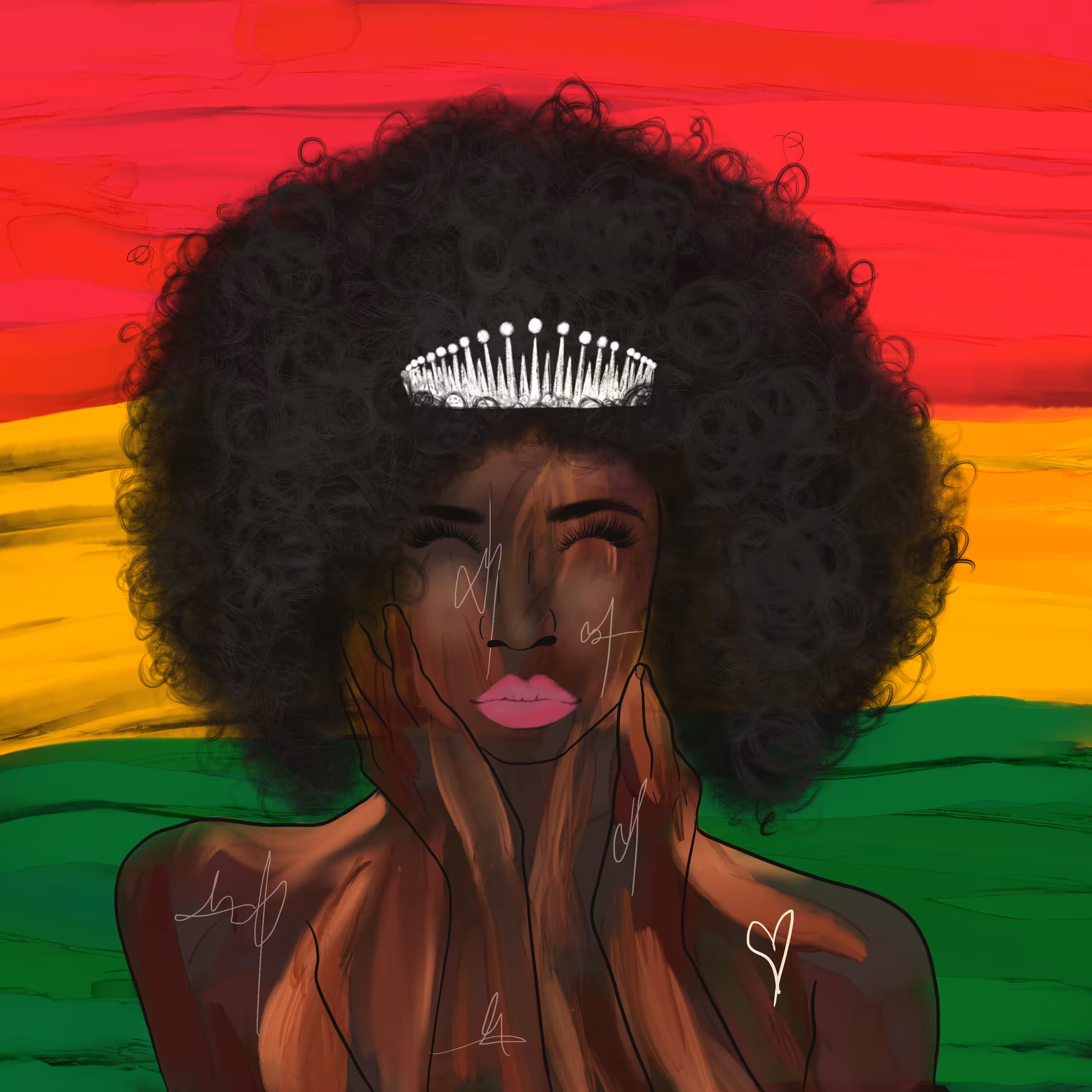 Curly Goddess #010 (Special Edition)