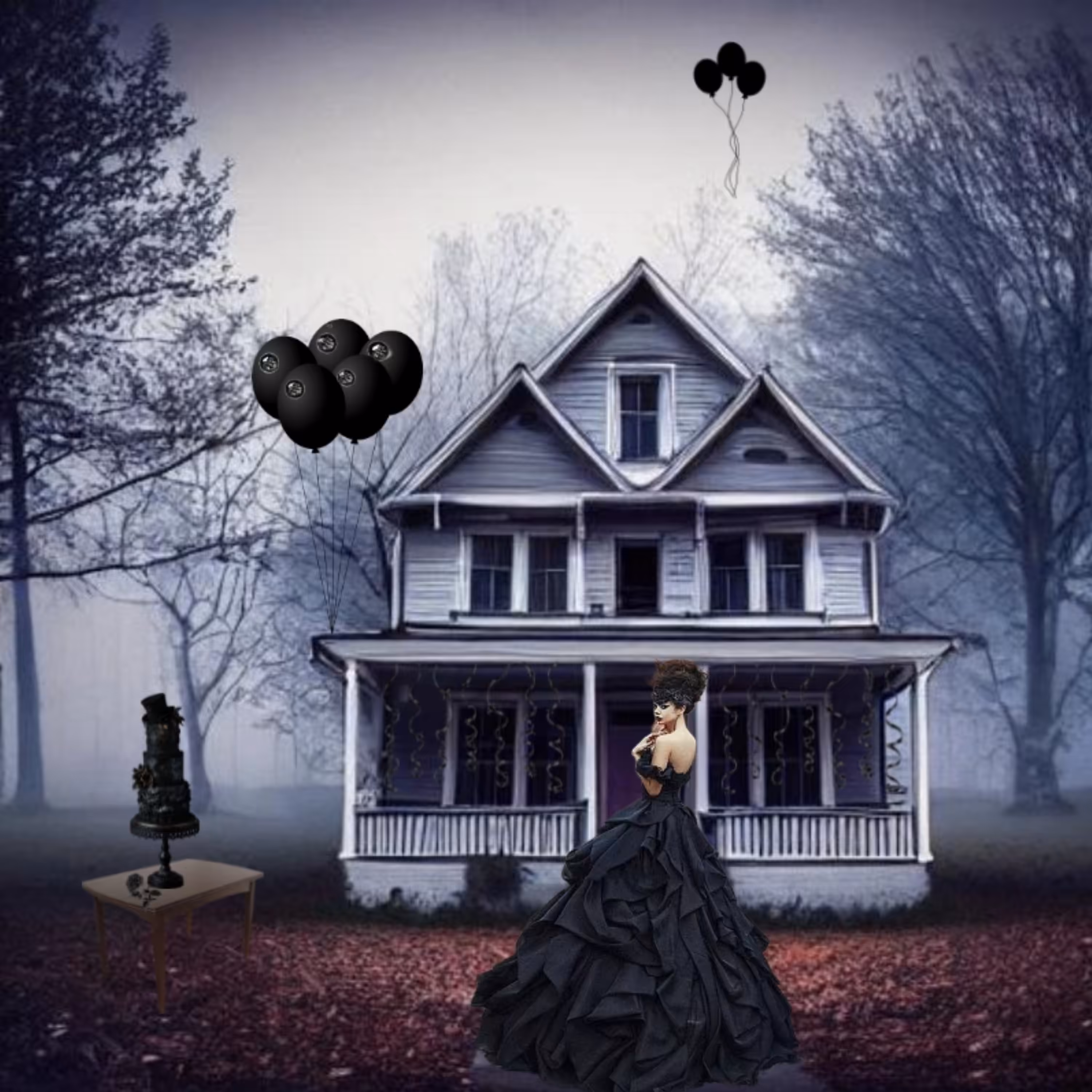 Black balloons - Birthday Edition 🎂