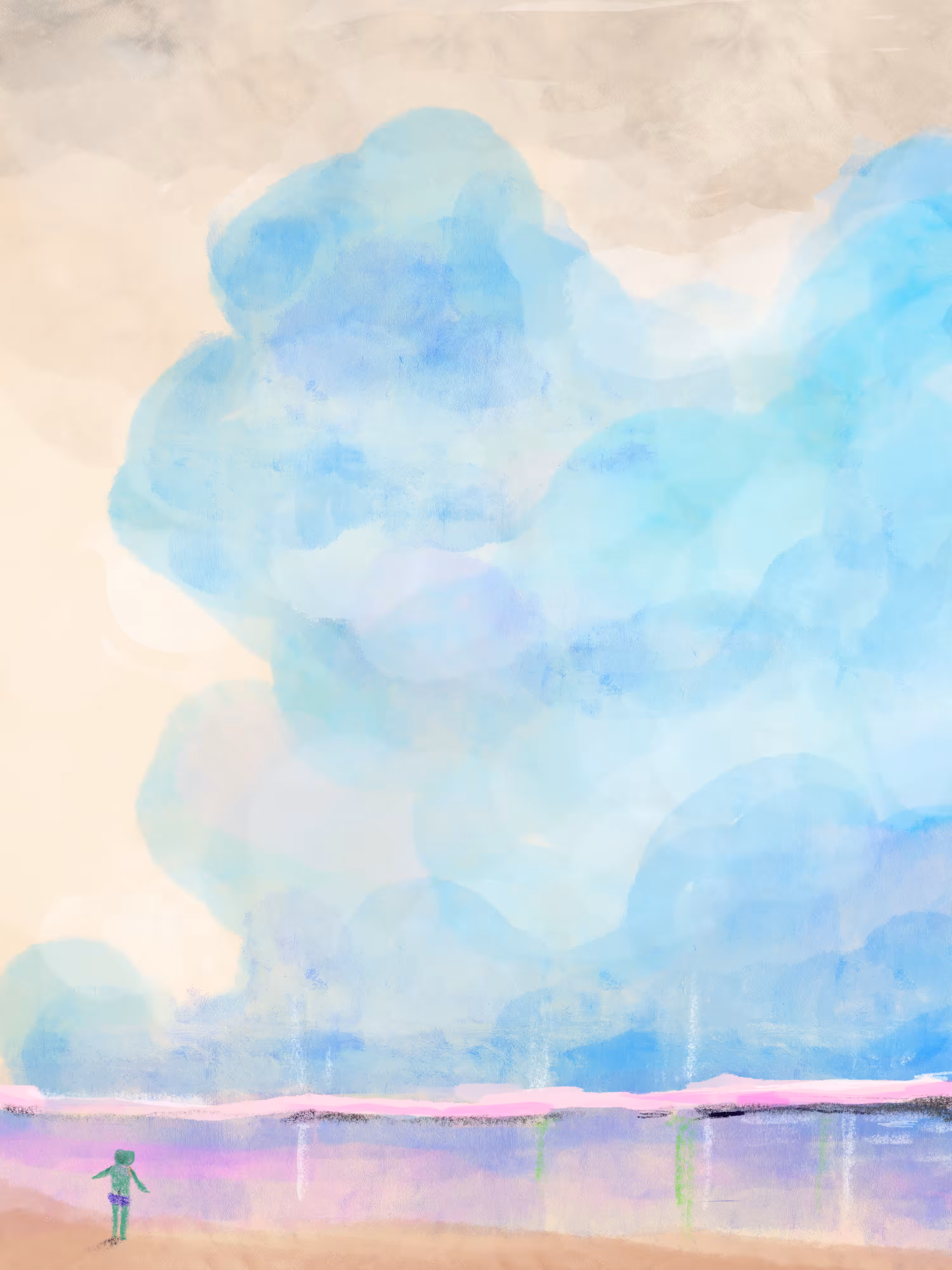 Wide sky