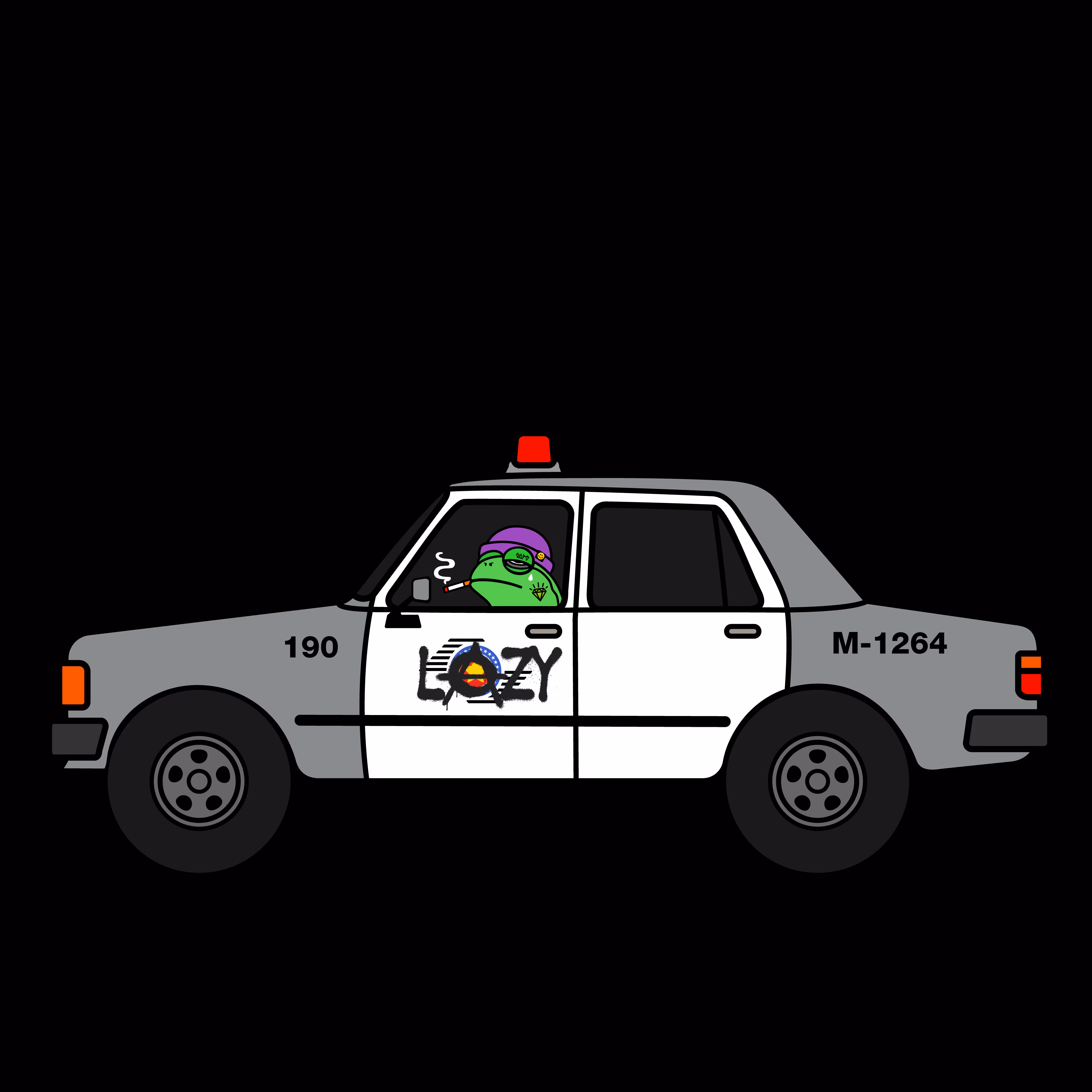 Lazy Frogs On The Road #096