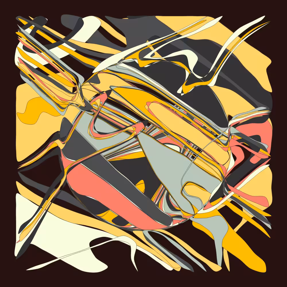 Geometric colorful shapes 3 #160