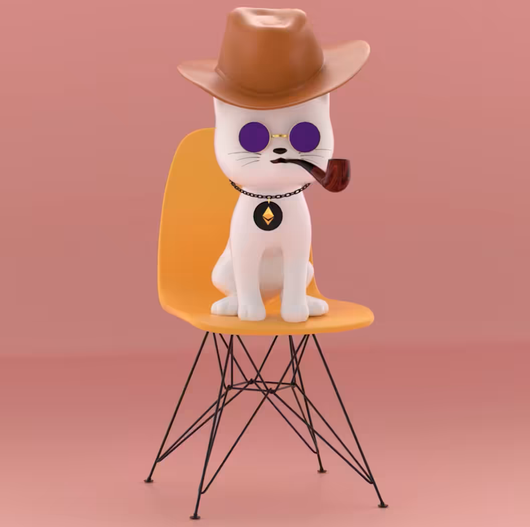 3D Meow Cat #137