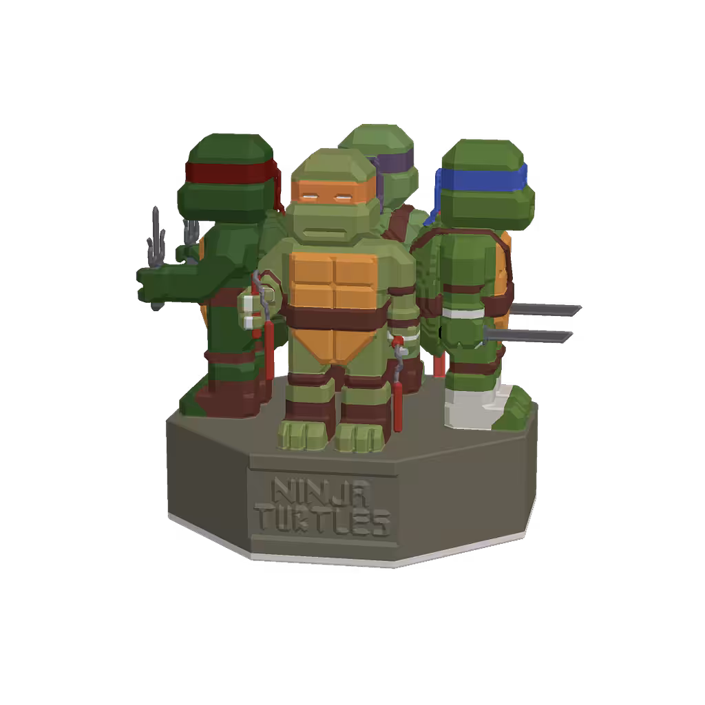 Kareka 3D - Ninja Turtles