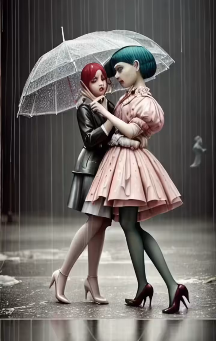 Saving my Life with my ART : Rain Play