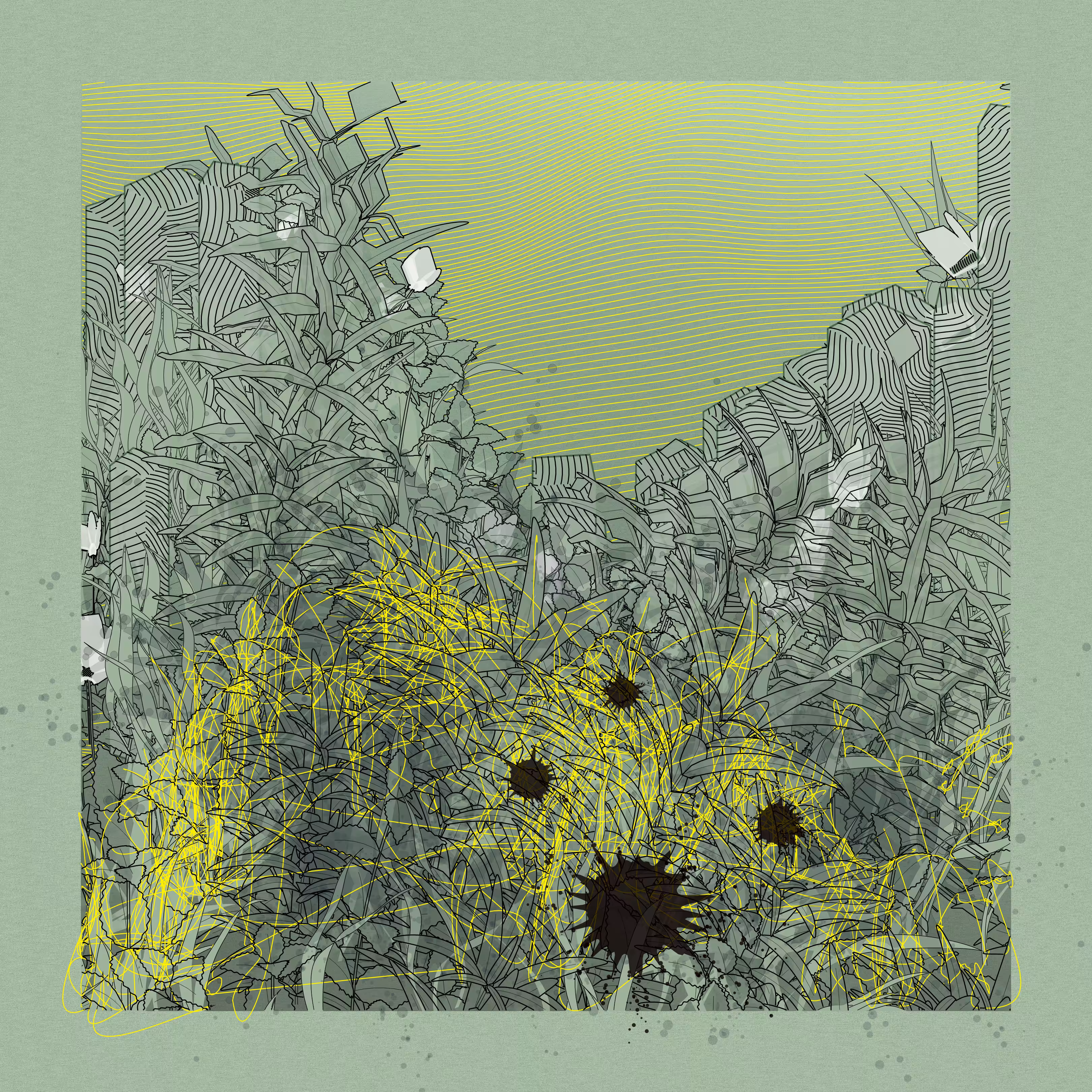 Landscape with Carbon Capture #5623