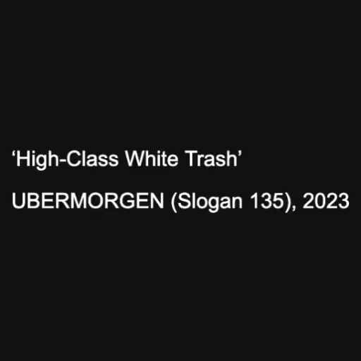 ‘High-Class White Tr...