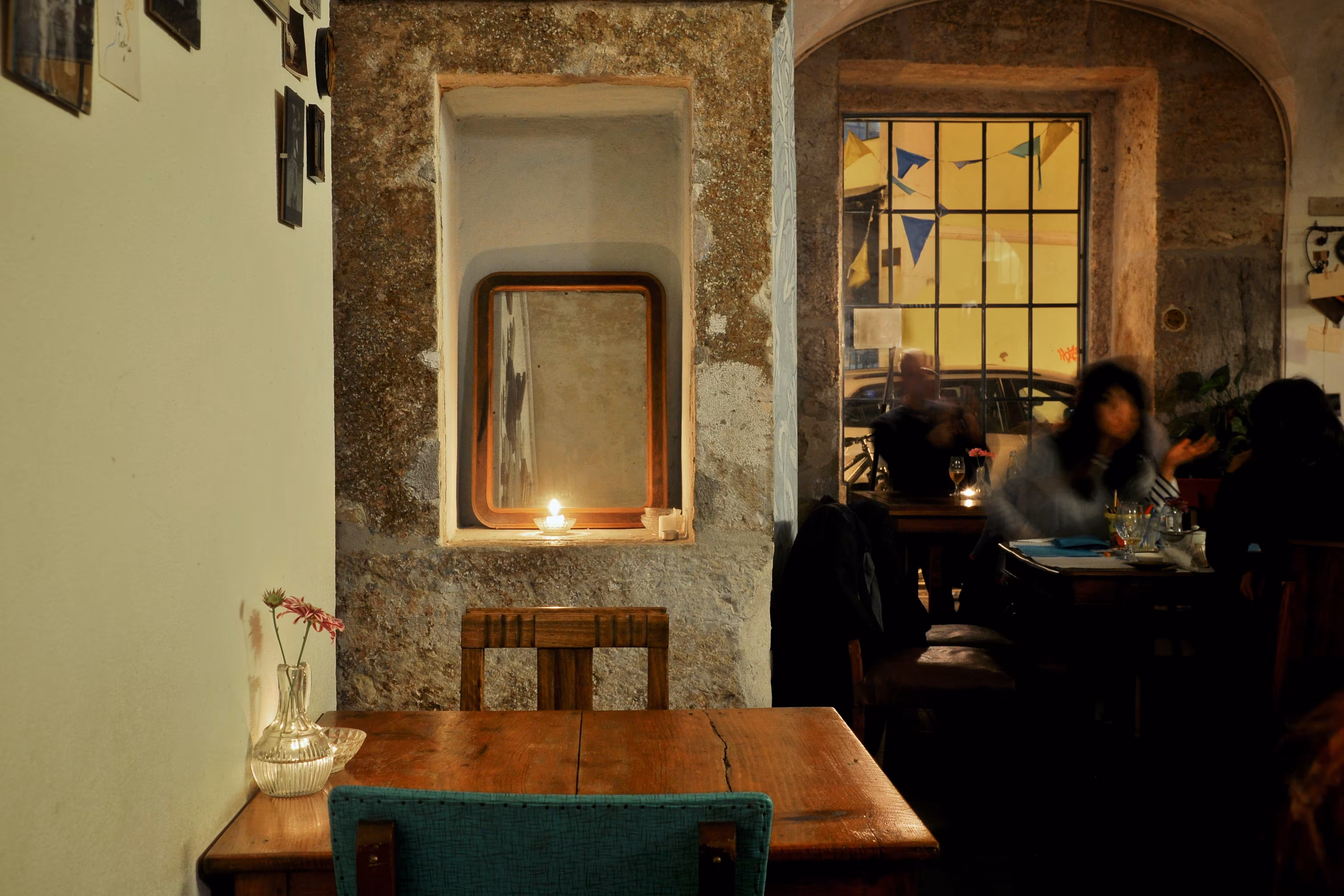 My eyes have seen you: The empty table