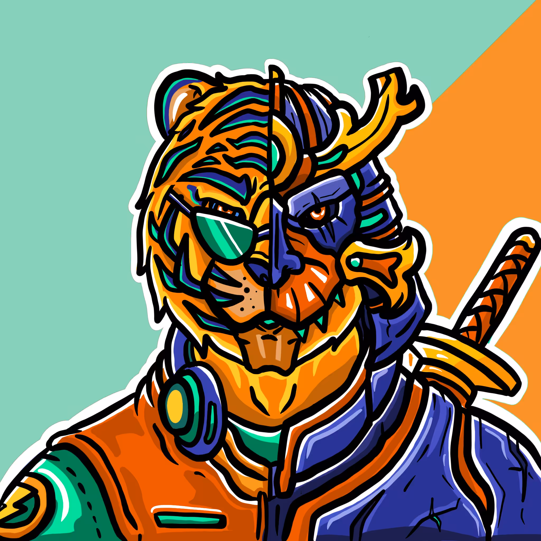 Tiger / Samurai (rare)