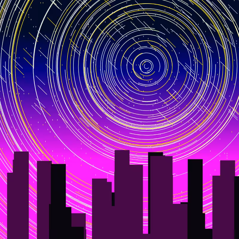 Starry sky #19