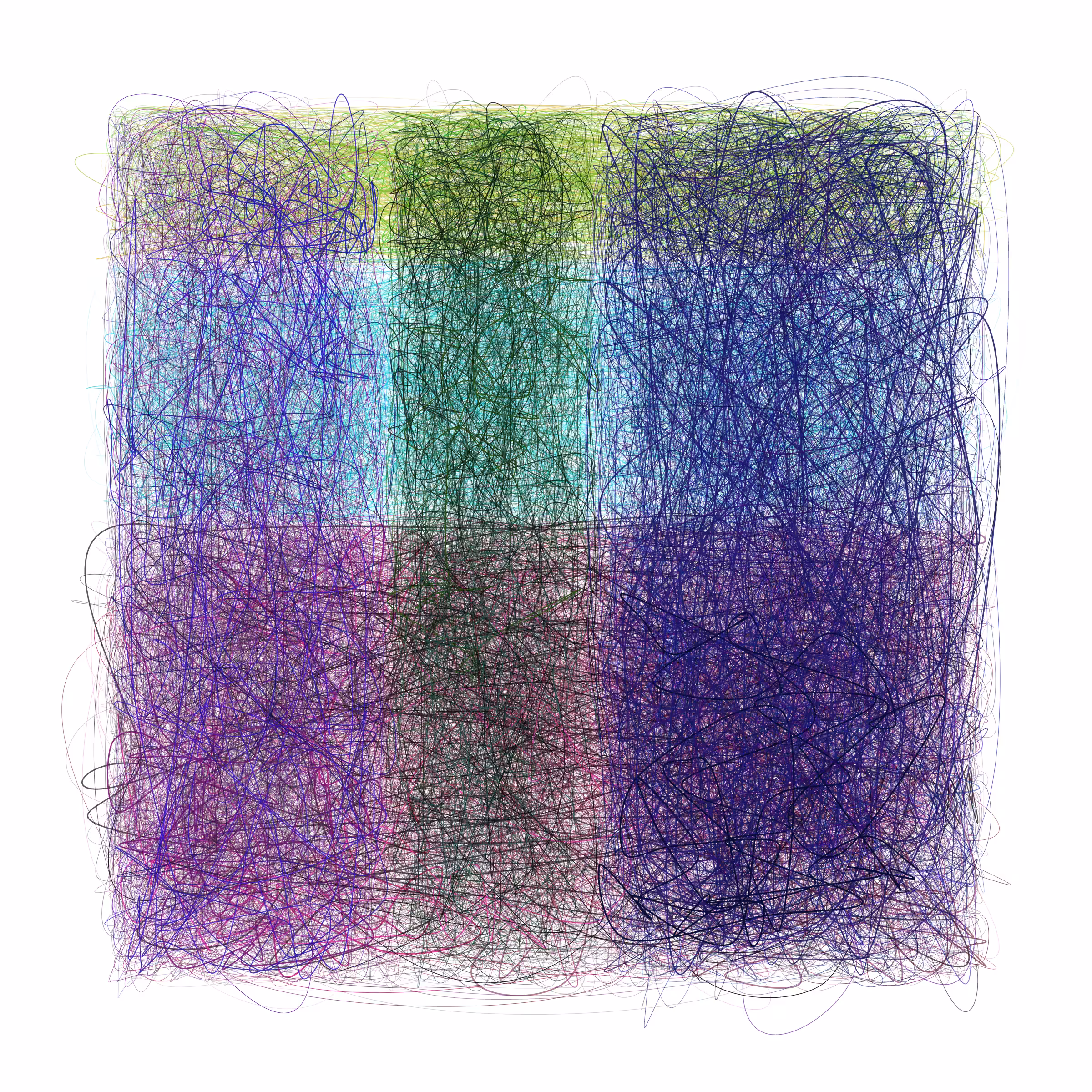 Scribbled Boundaries #410