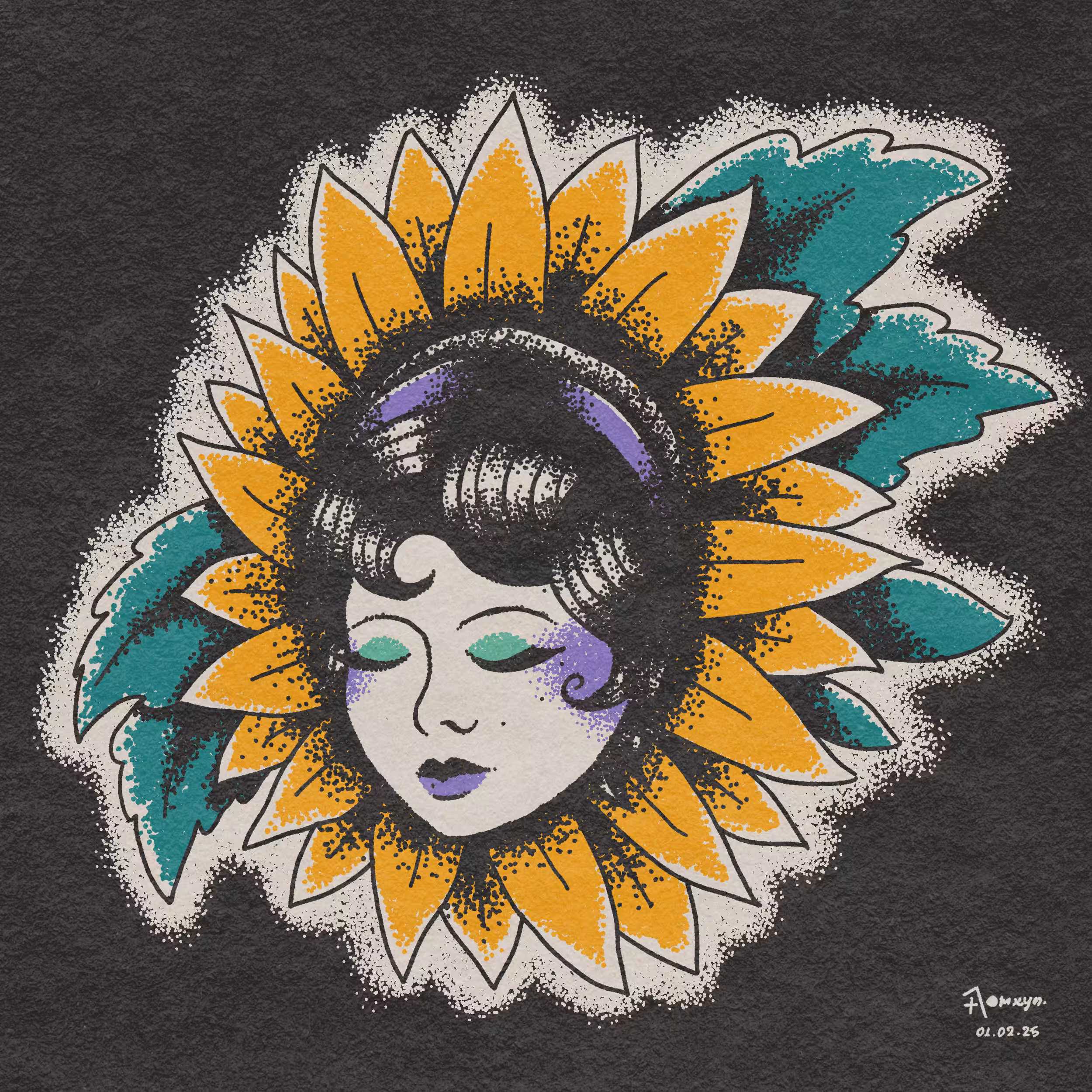 Sunflower's Heart