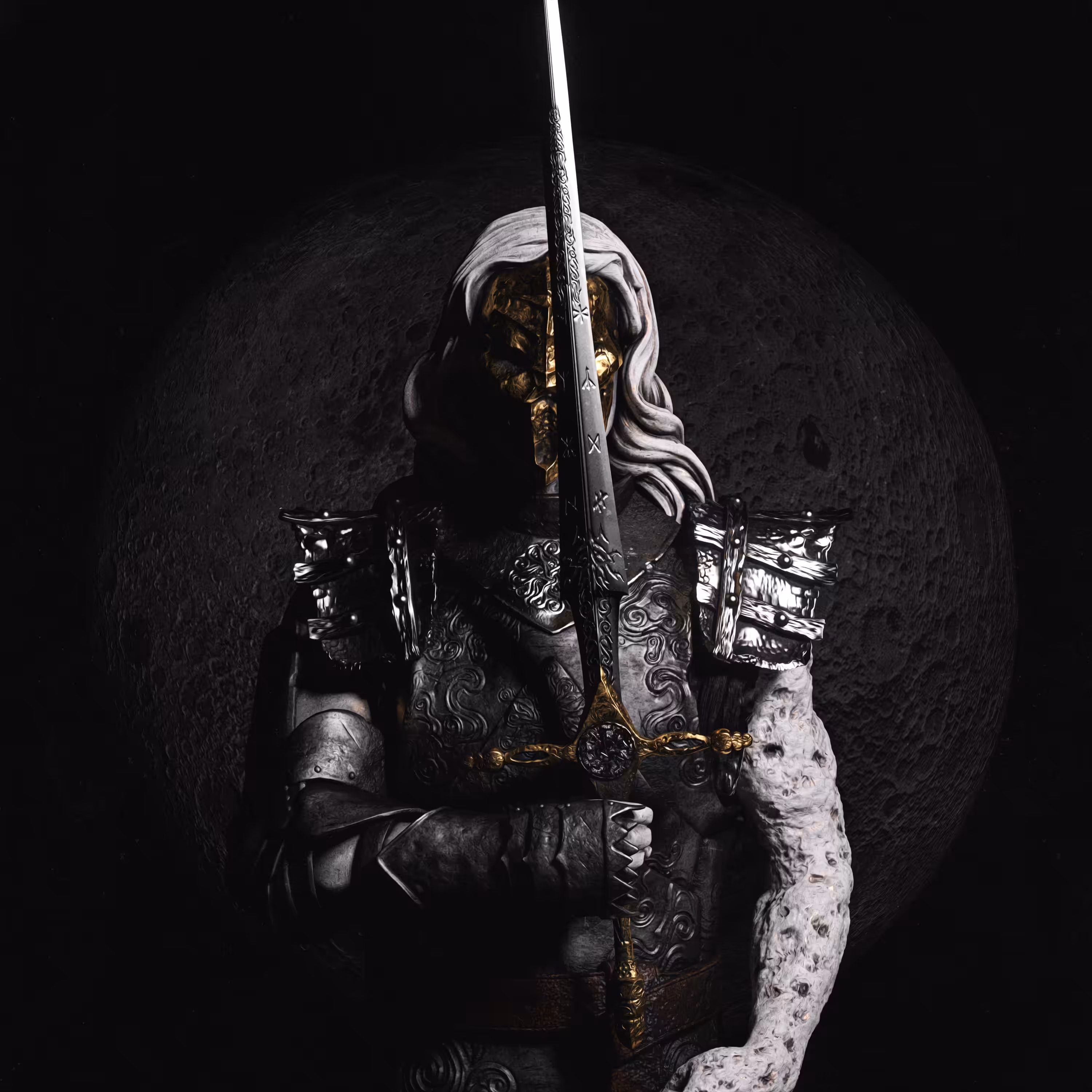 Burned Swordsman