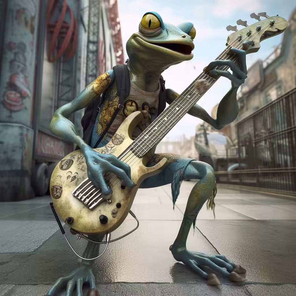 002 Fifi the fabulous French Frog