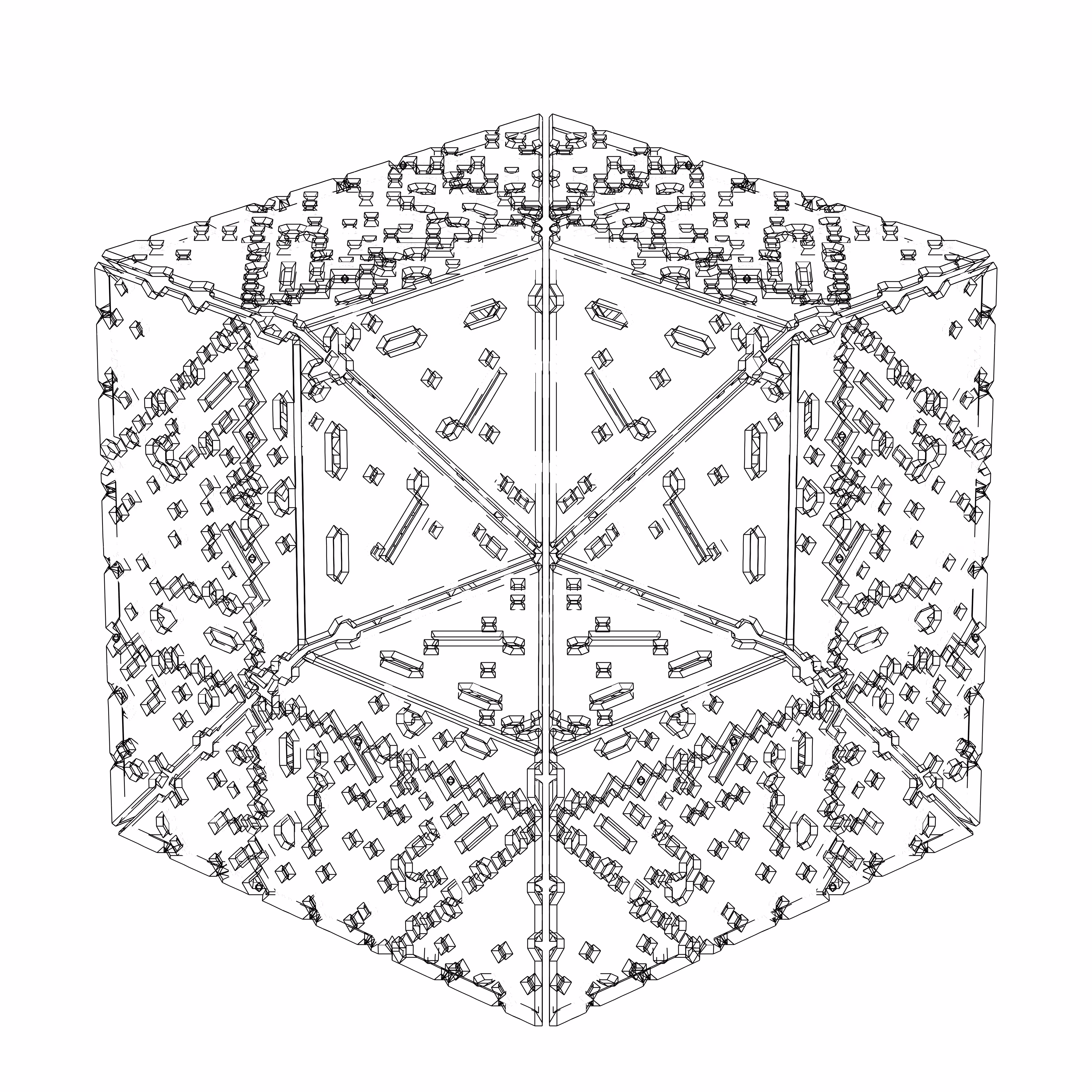 LL21 Alien Art Cube #300
