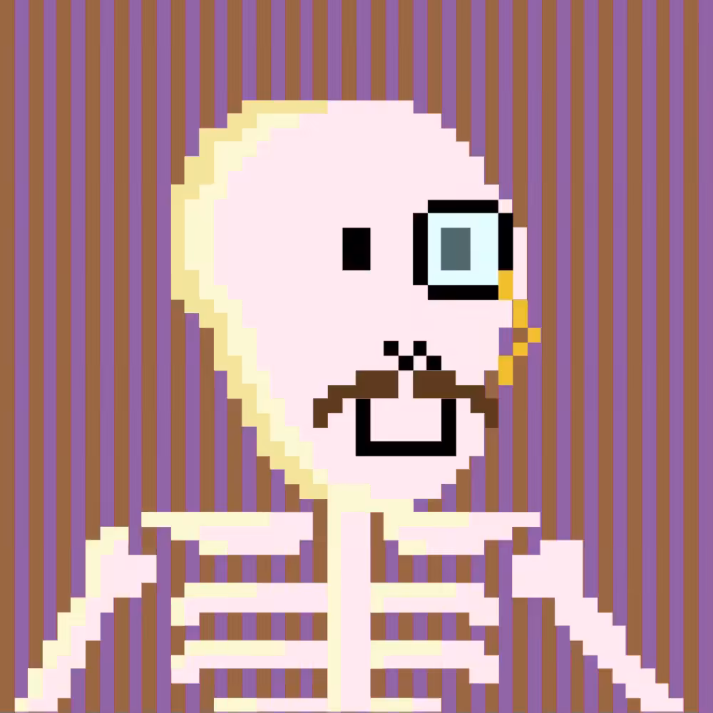PIXEL SKULLETTI 1 #111