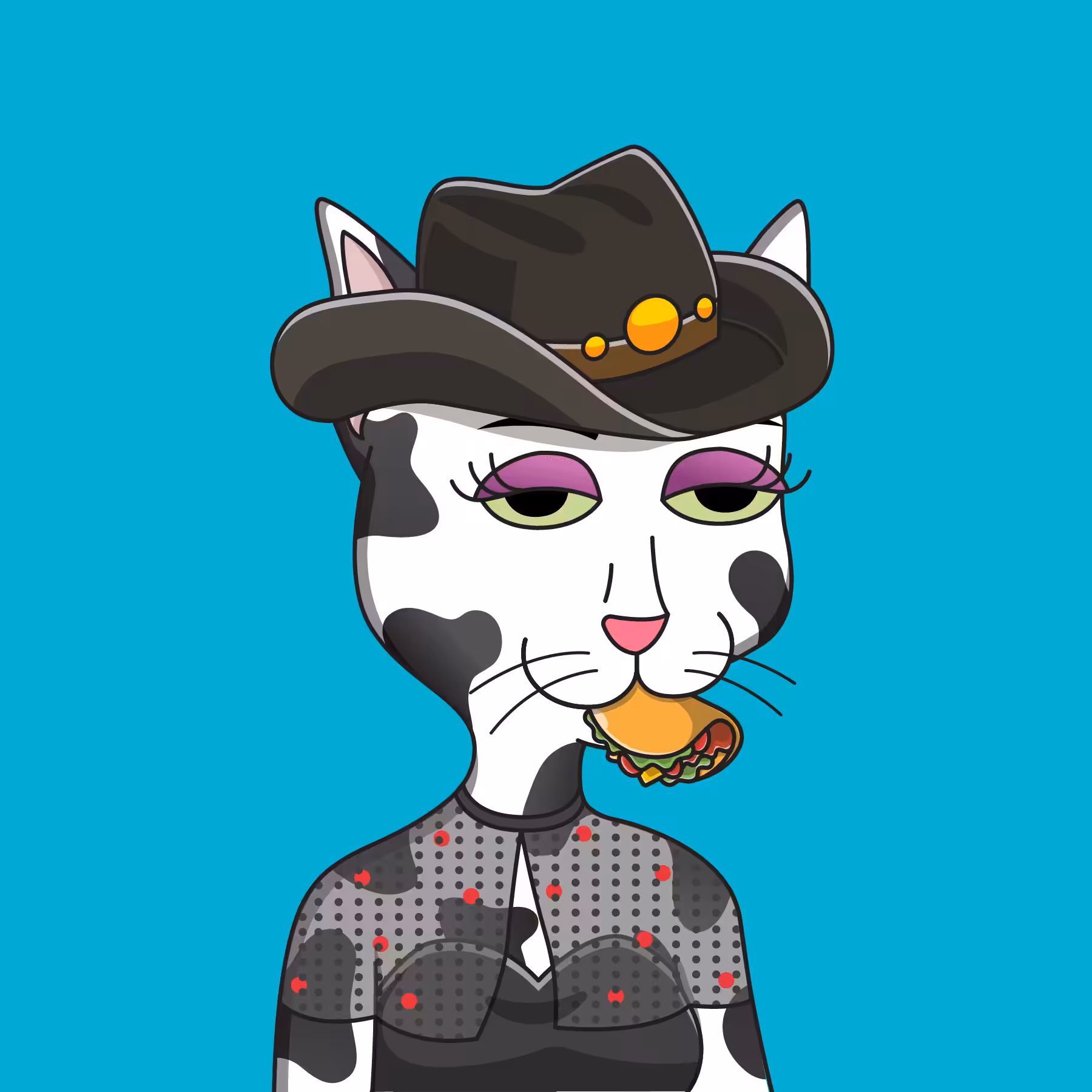 Girl Cat #639