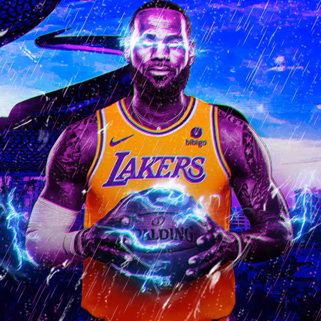 💜@kingjames🖤@lakers💜