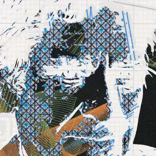 THE GENERATIVE PORTRAIT COLLECTION OF ROBERT MALLARY: Generative Portrait of Robert Mallary #585