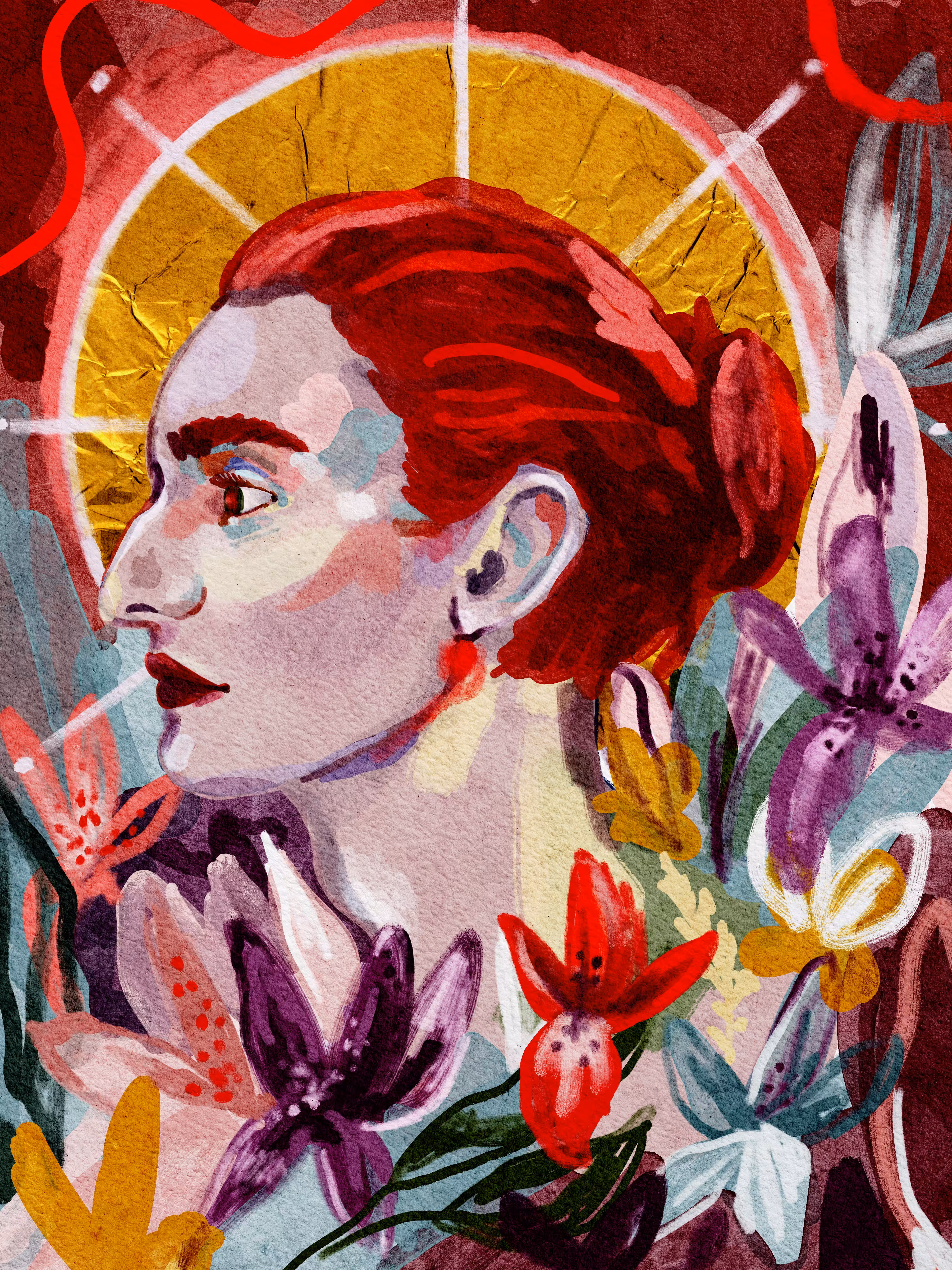 Patron Saint of I Buy My Own Flowers