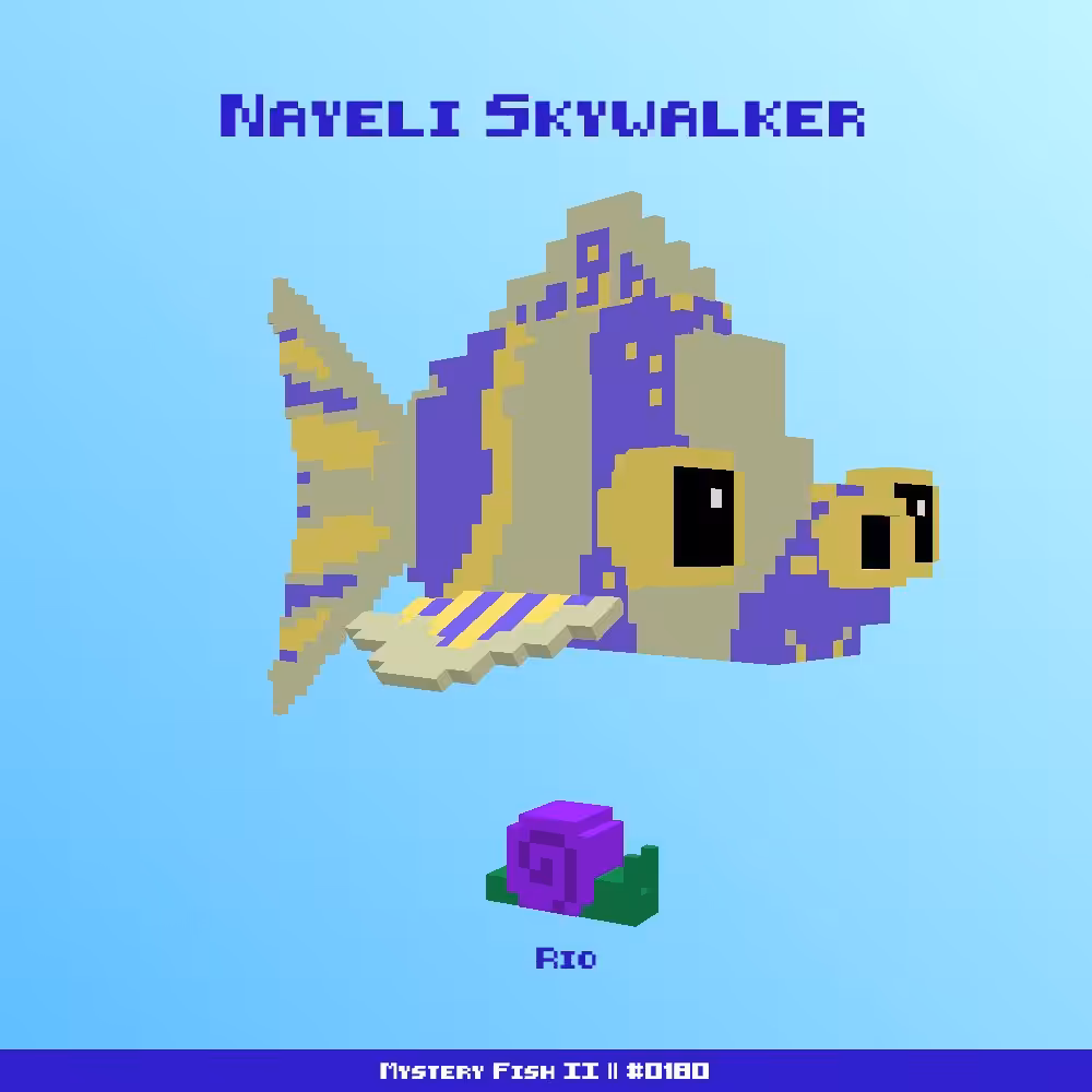 Nayeli Skywalker :: Mystery Fish 0180/1000 