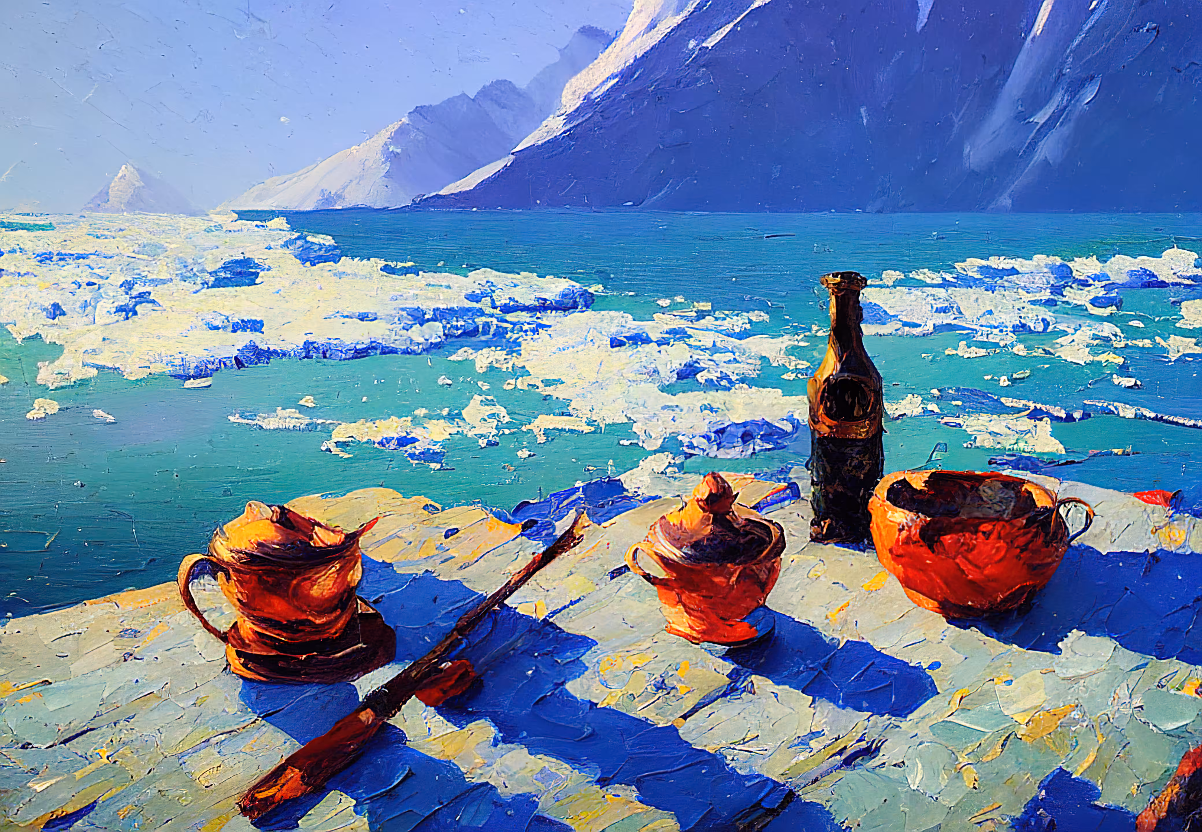 pAInting: Mountain #1