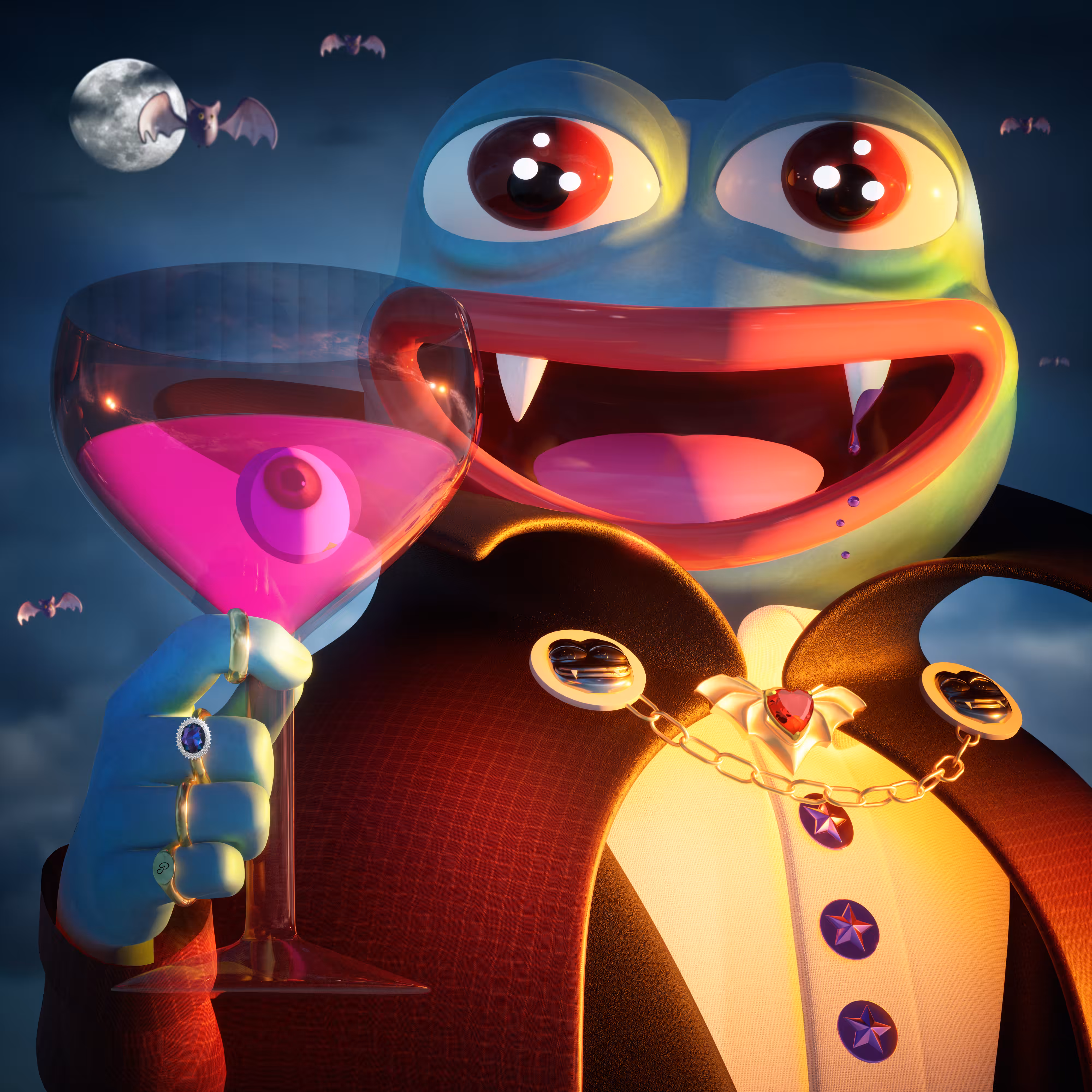 🐸 🦇 Vampire Cocktail 🍸