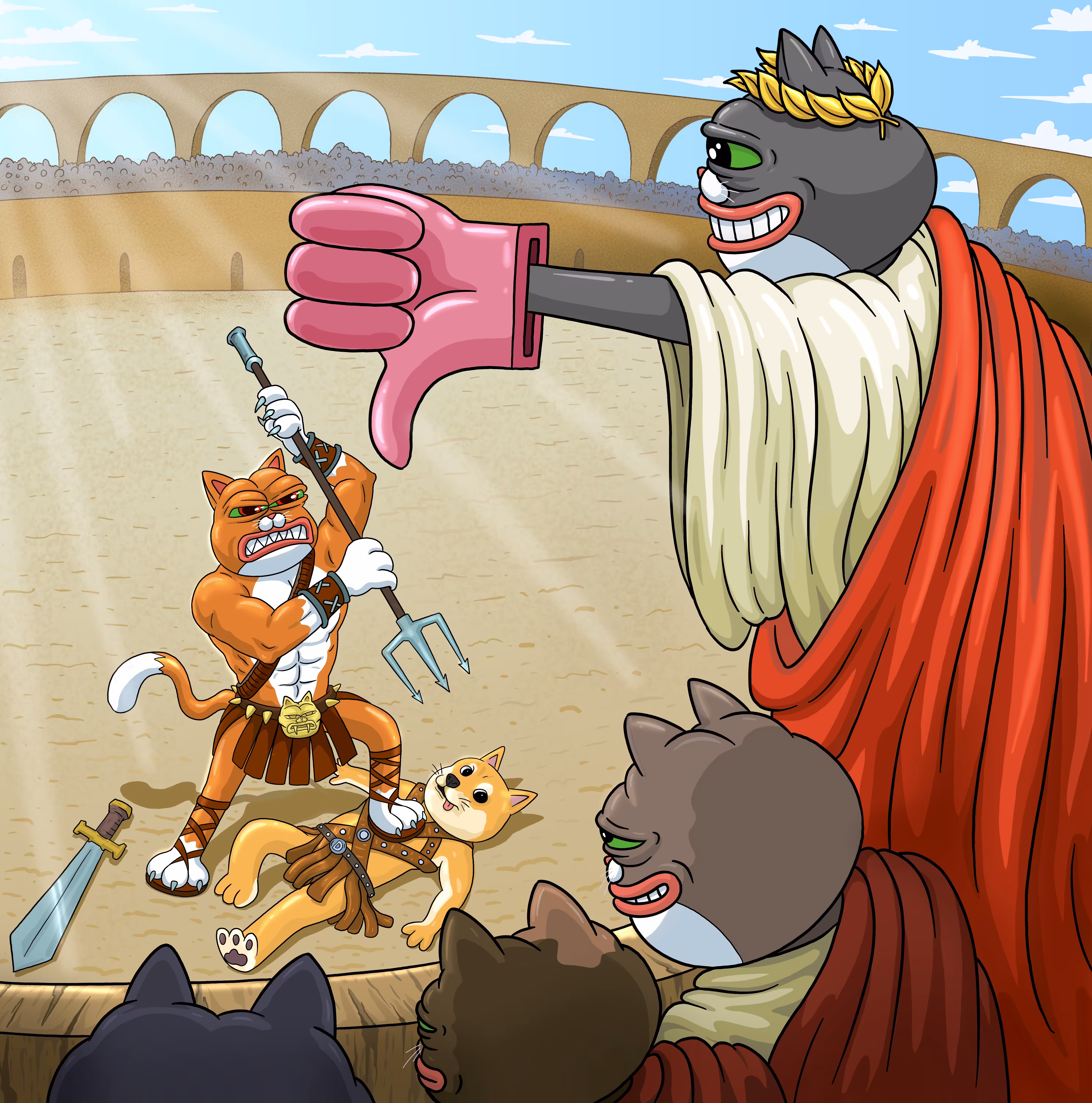 PxPx: PepeCat: Lord of the Arena