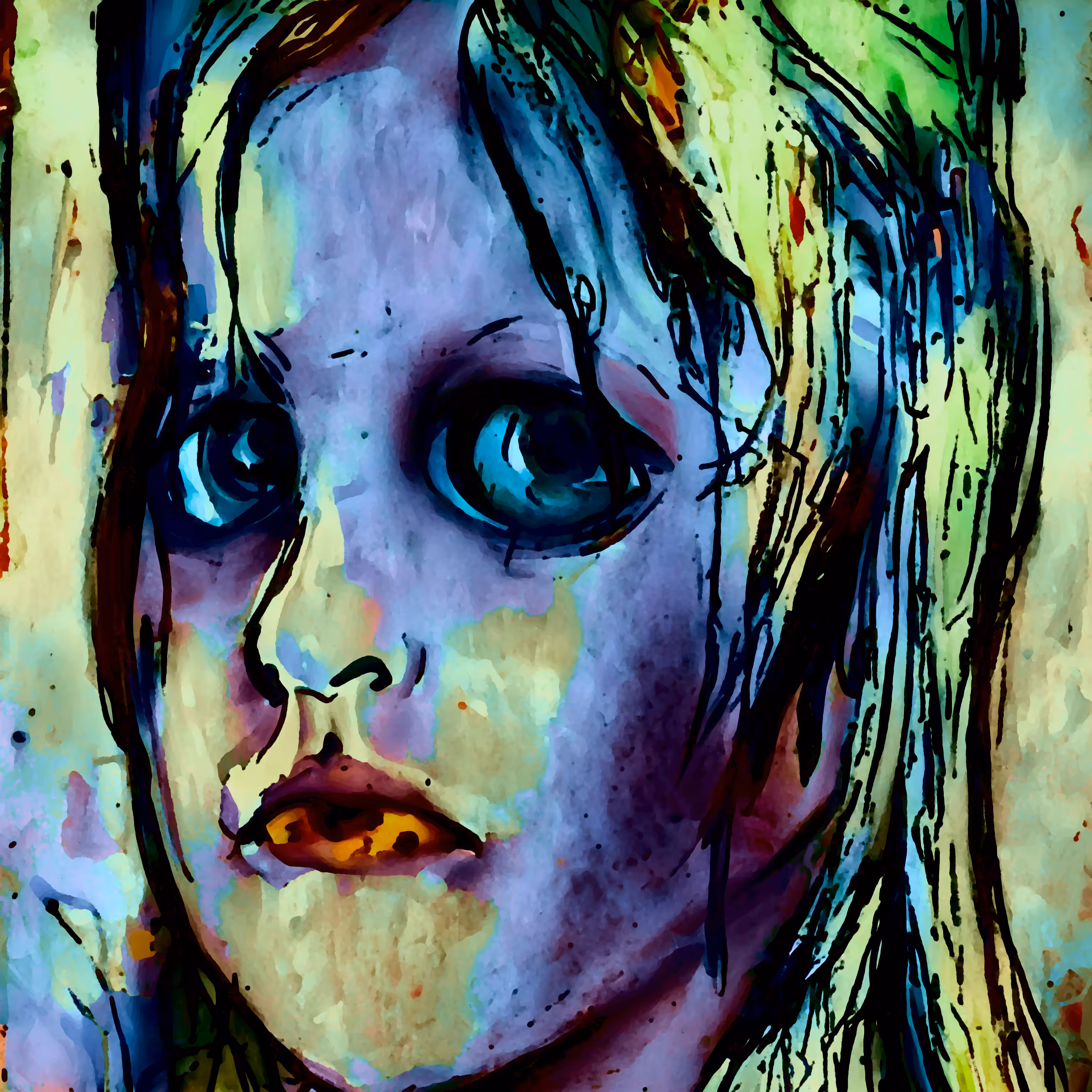 She seem scared of everything...