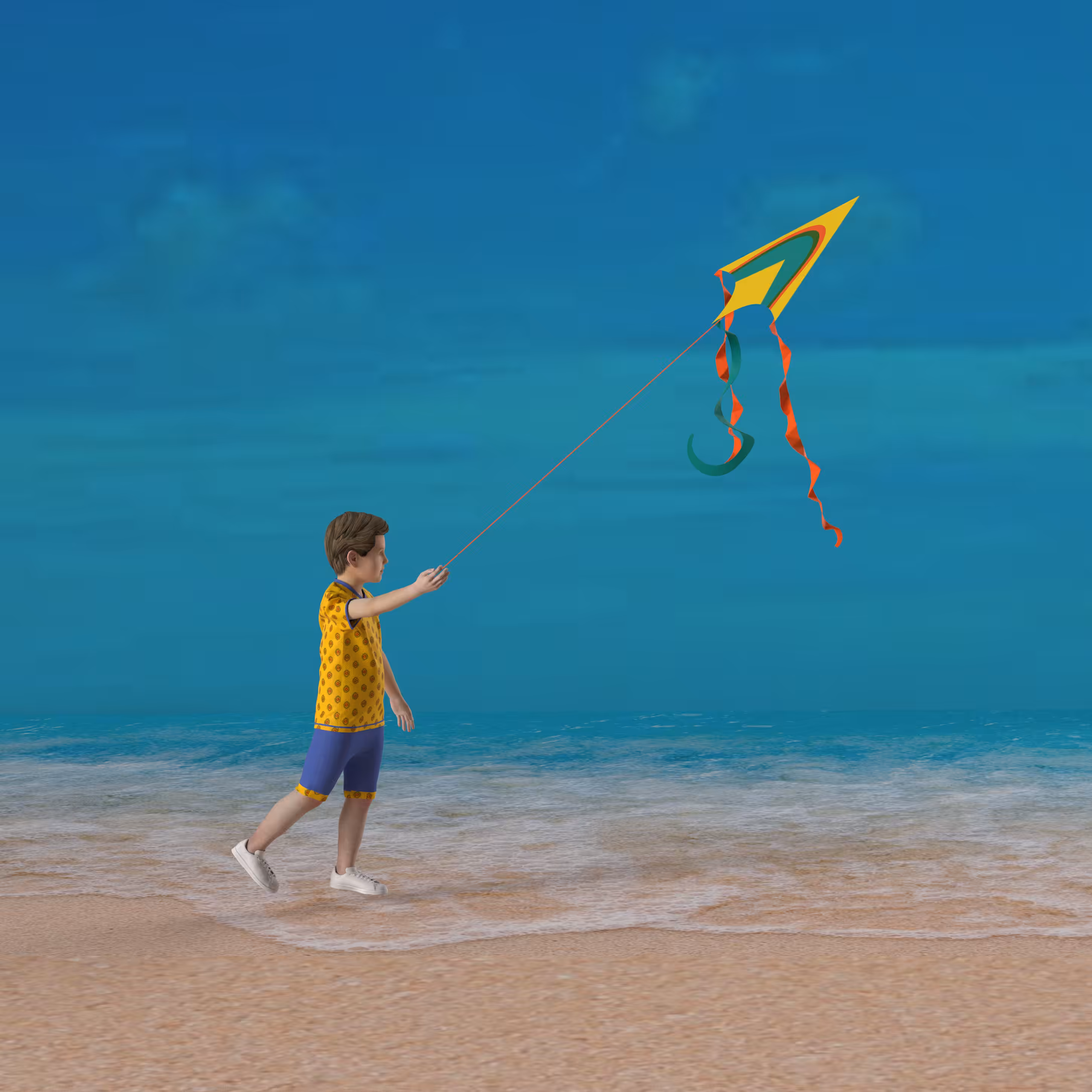 kid and kite