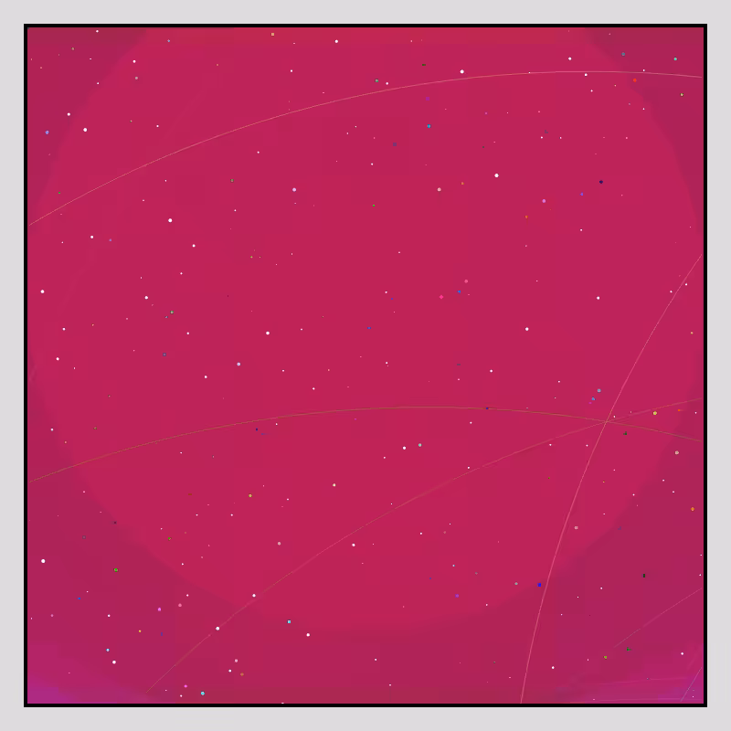 Color Field Starry B #99