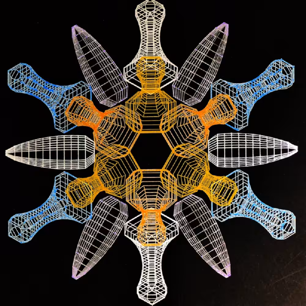 Gen-X | Generative Art | Black Square VIII