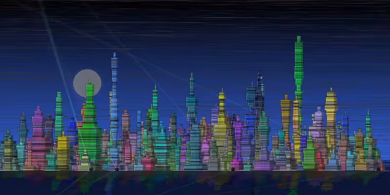 Fictional Cityscapes #55