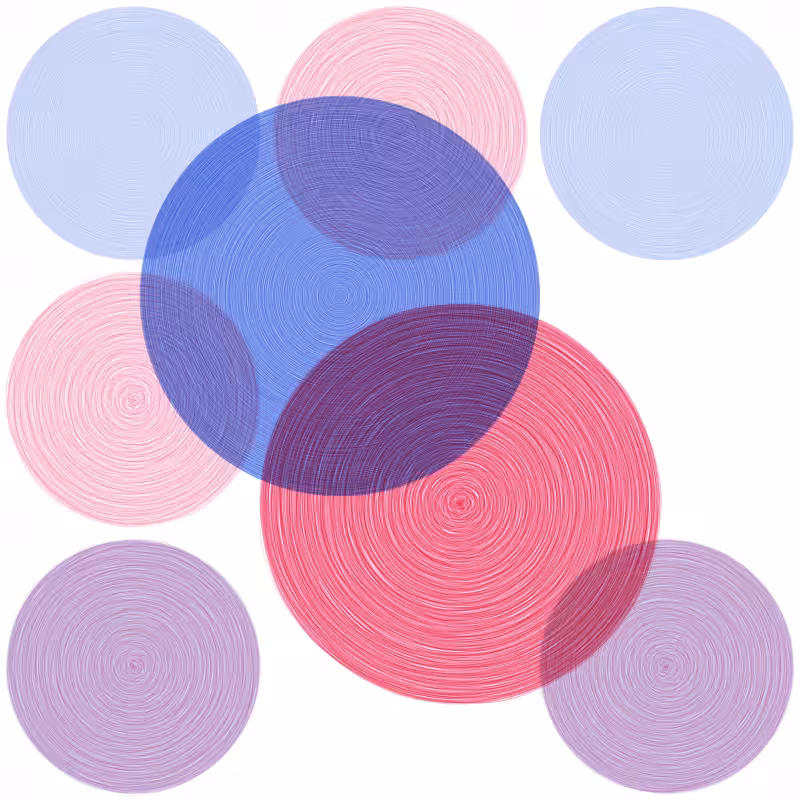 Brushed Circles #35