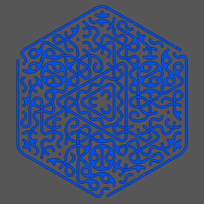 Threefold Symmetry - Dark Variations #187