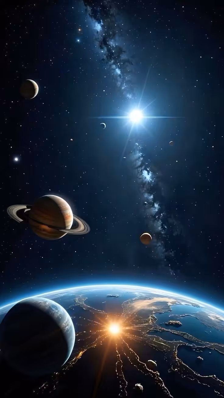 stunning view of our cosmic neighborhood