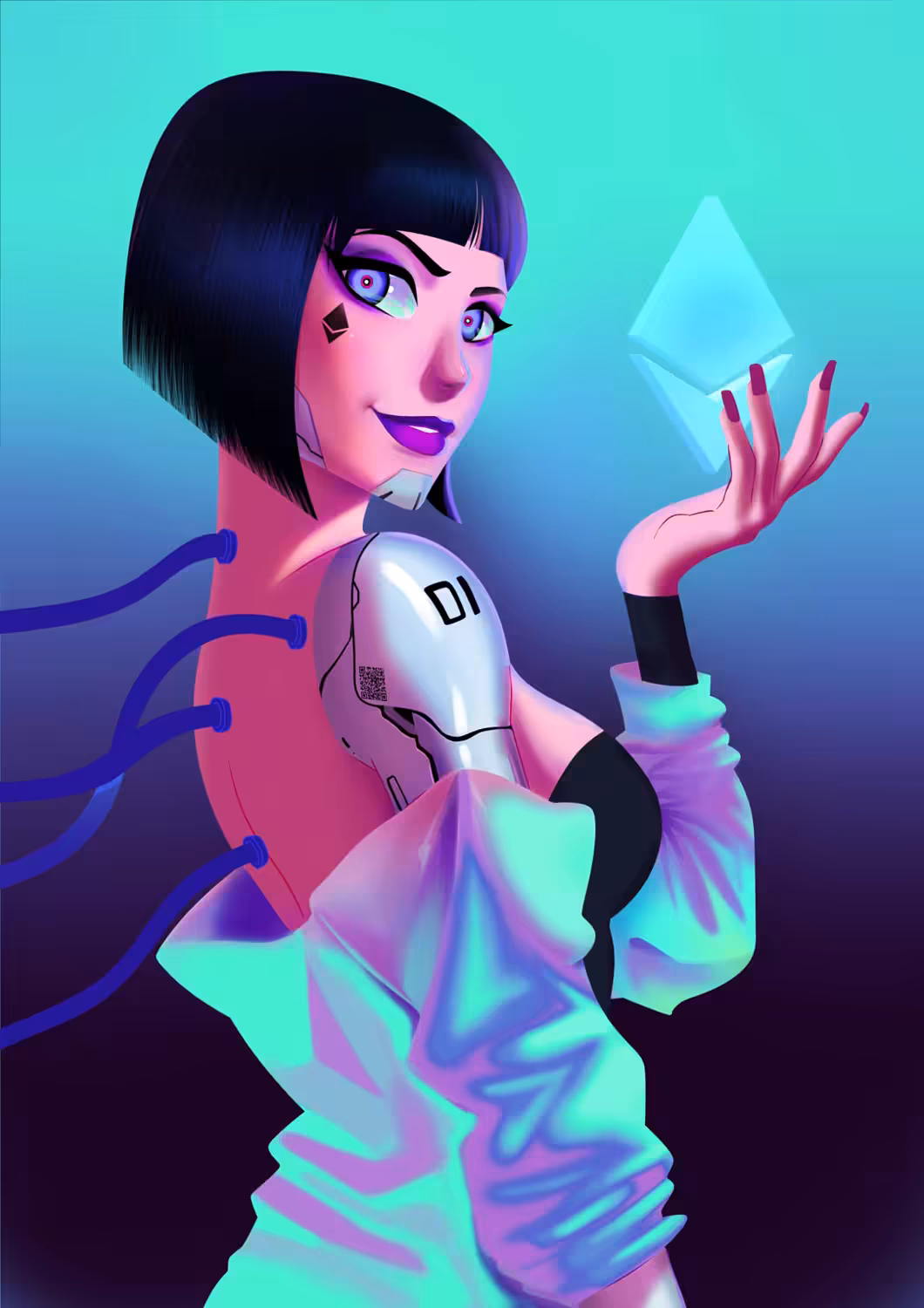 CryptoGirls 01 // ETH