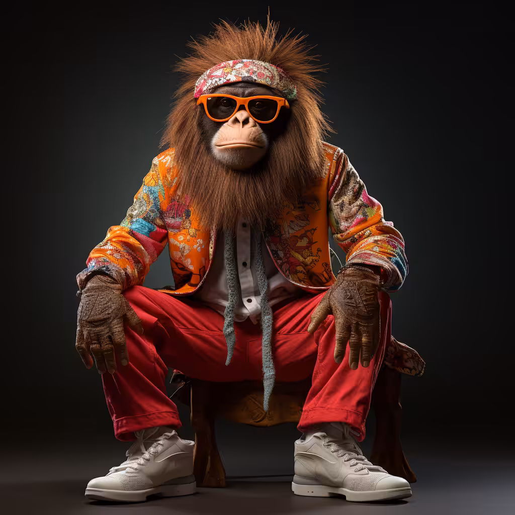Hippie Orangutan