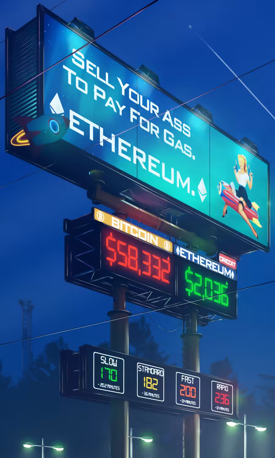 GAS FEES.