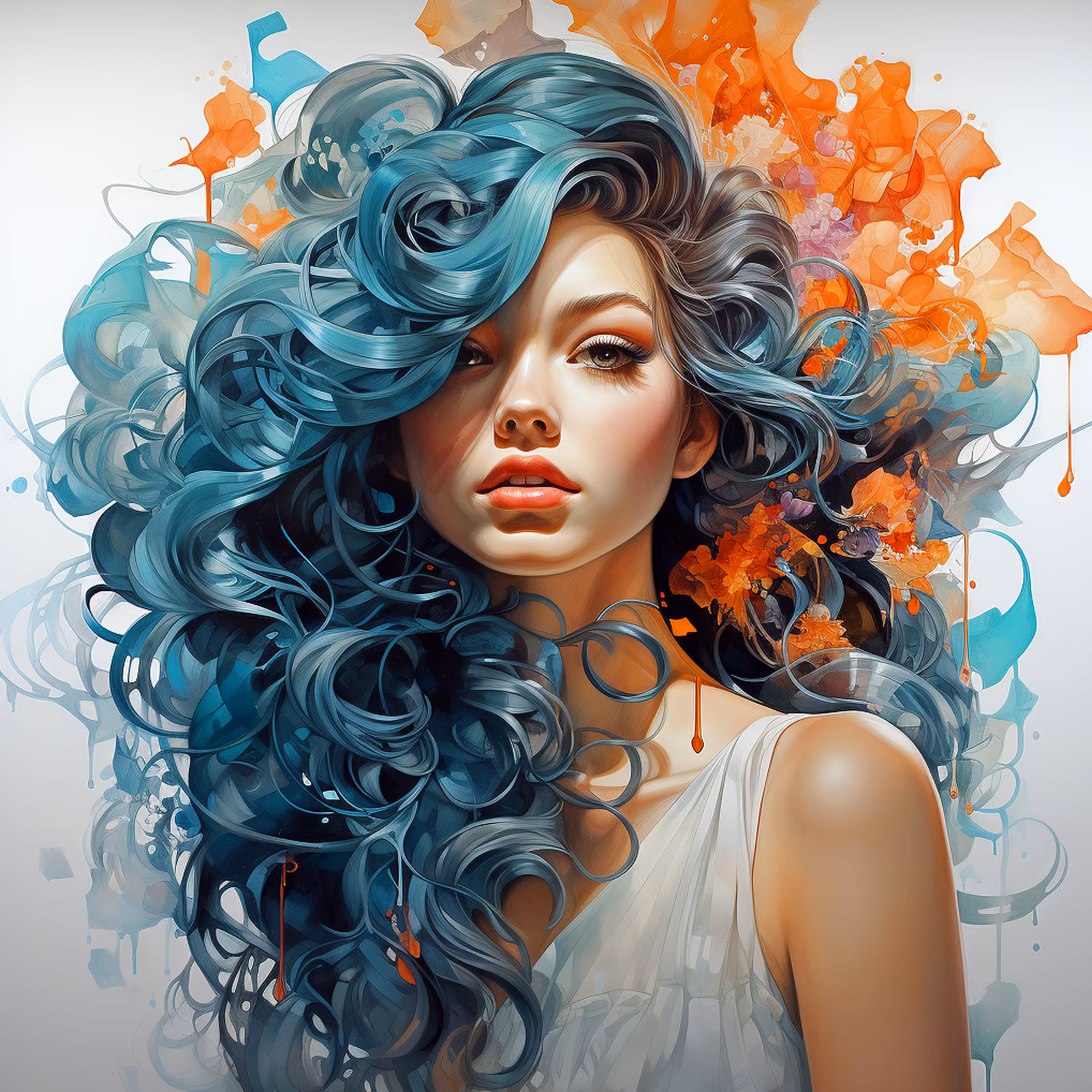 Blue mood